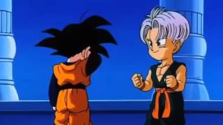 Trunks amp Goten Train In The Hyperbolic Time Chamber HD [upl. by Kenti573]