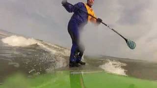 SUP surfing  Assateague Island [upl. by Westerfield594]