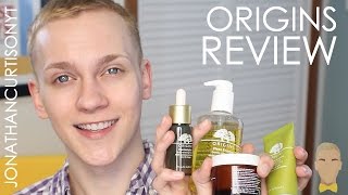 ORIGINS SKINCARE REVIEW  JonathanCurtisOnYT [upl. by Caitlin]