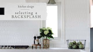 How to Choose the Perfect Kitchen Backsplash [upl. by Faubert]