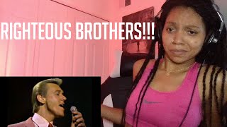 FIRST TIME HEARING Righteous Brothers Unchained Melody Live REACTION [upl. by Allit]