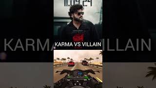 KARMA VS VILLAIN Movie comparison shorts movie trending [upl. by Elokyn]