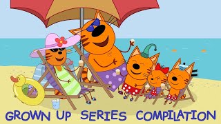 KidECats  Grown up Episodes Compilation  Best cartoons for Kids 2022 [upl. by Eberle]