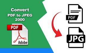 How to export a PDF file to JPEG 2000 images Export PDF using Adobe Acrobat Pro DC [upl. by Marb916]