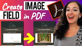 How to Add Image Field in PDF Using Adobe Acrobat Pro DC [upl. by Ordnagela486]