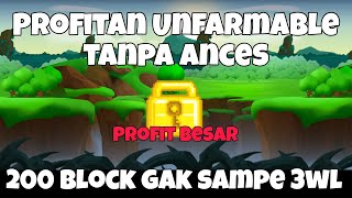 Bisa Profitan Unfarmable Tanpa Set Rata Kanan  Growtopia Indonesia [upl. by Logan]