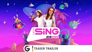 Lets Sing 2025  Teaser trailer PEGI EN [upl. by Wittie]