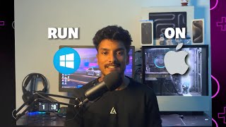 Run Windows on MAC  100 Free  Sinhala [upl. by Arrio]