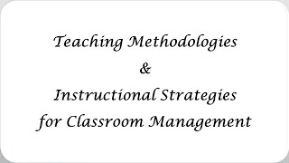 Classroom ManagementTeaching Methodologies amp Instructional Strategies at HEART Academy [upl. by Ynwat]