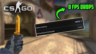 CSGO THE ONLY WAY to Stop FPS DROPS FOREVER For All PcLaptop IN 3 MINUTES [upl. by Eleaffar]