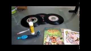 ✄ DIY Customiser vos vieux vinyles ✄ [upl. by Ablasor853]