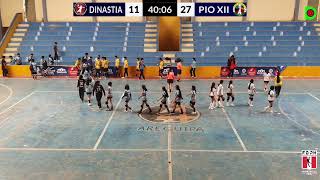 DINASTIA vs PIO XII damas U16 Liga Arequipa 2024 Torneo Clausura handballArequipa HSCA [upl. by Malorie]