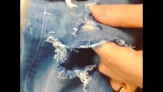 How to Rip Your Jeans [upl. by Still669]