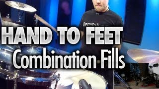 Hand To Feet Combination Fills  Drumeo Live Lesson [upl. by Engel]