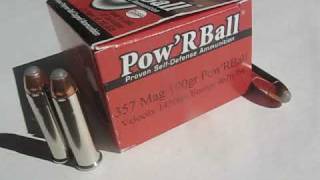 Ammo Test  357 Mag Glaser PowR Ball [upl. by Alban]