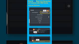 How to ▶️ Start Live Streaming on Youtube with OBS Studio  Quick Guide Tutorial [upl. by Ellac]