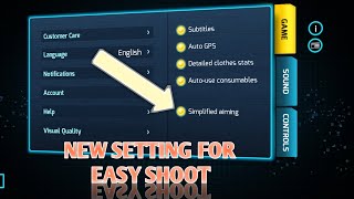 Gangstar Vegas New Setting For Easy Shoot  Simplified Aiming [upl. by Htrap]