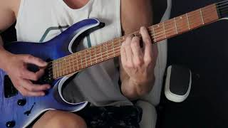 Sweep Picking Etude Lick in Dm 4 Guitar TutorialGuitar Techniques [upl. by Ayerf]