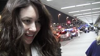 Bond Girl Olga Kurylenko At LAX [upl. by Piero]