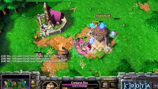 Hawk HU vs Reprisal HU  WC048  WarCraft 3 Commentary [upl. by Welton]