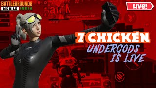 7CHICKEN CHALLANGE  Undergods is live  bgis classic undergod [upl. by Edna]