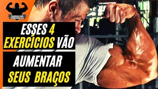 4 Exercícios para Ganhar Braço Rápido  Canal do Personal [upl. by Joyan]