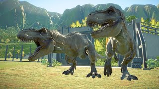 ALL 50 LARGE CARNIVORES amp HERBIVORE SPECIES RELEASED  Jurassic World Evolution 2 [upl. by Jezabel]