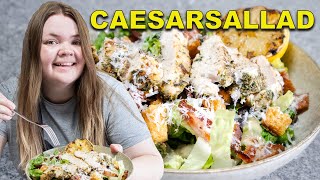 CAESARSALLAD PÅ GRILLEN [upl. by Favian]