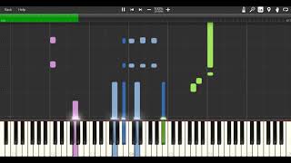 Daisys Theme On Synthesia Sudrian Afro [upl. by Adnwahsat]