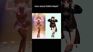 フータオとパイパイ仮面で踊る 【Hutao  How about PaiPai Mask】 [upl. by Etnovahs]