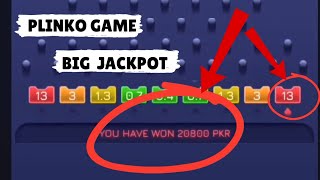 NEW GAME PLINKO  1XBET PLINKO GAME TheBigJackpot7 [upl. by Carolina]