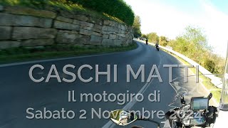 Caschi Matti motogiro 2 Novembre 2024 [upl. by Silvestro]