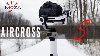 Moza Aircross S vs Moza Aircross 2 Which gimbal is the best choice for you Better than DJI RS3 [upl. by Mcbride]