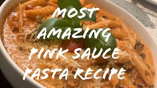 PINK SAUCE CHICKEN PASTA  Restaurant style Spicy Pink Sauce Chicken Pasta [upl. by Ailyt295]