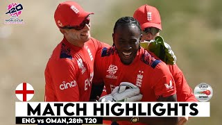 England vs Oman ICC T20 World Cup 2024 Match Highlights  ENG Vs OMAN Highlights 2024 [upl. by Rosella]