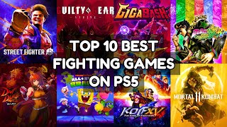 Top 10 Best Fighting Games On PS5  2023 [upl. by Norahs]