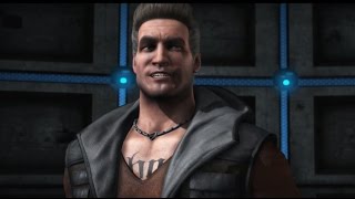 Mortal Kombat X  Johnny Cage All Interaction Dialogues [upl. by Lammond]