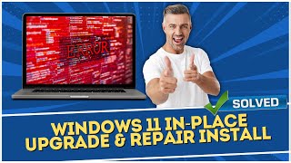 Windows 11 In Place Upgrade amp Repair Install [upl. by Haisa]