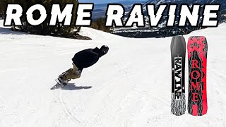 Rome Ravine Snowboard Review [upl. by Thaddaus153]