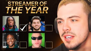 FaZe Adapts 2024 Streamer Awards Picks [upl. by Ilhsa243]