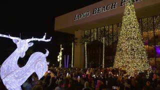 Mayor Garcia Lights Long Beach Christmas Tree [upl. by Rolfe963]