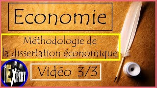 La méthodologie de la dissertation économique 33  شرح منهجية [upl. by Bowler294]