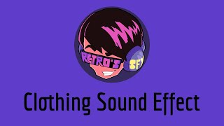 FREE Clothing Sound Effect [upl. by Phillipe422]