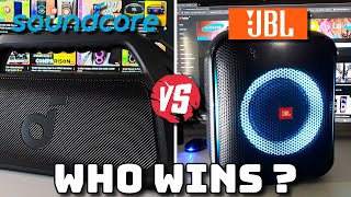 🥵JBL PartyBox ENCORE VS ANKER Soundcore BOOM 2 PLUS MAX VOLUME Sound test❌️Pros amp Cons [upl. by Alinna]