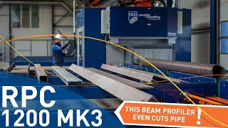 RPC 1200 Mk3 The Next Generation Beam Coping Machine [upl. by Skiest]