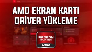 AMD EKRAN KARTI DRİVER KURULUMU NASIL YAPILIR   2022 [upl. by Christabella308]