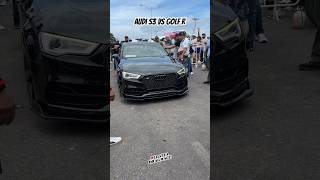 Audi S3 stg 3 vs Golf R stg 3 autos arrancones audis3 vwgolfr quattro 4motion [upl. by Vachel]