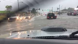 Flooding in Ada OK September 21 2018 [upl. by Ahsiuqel]