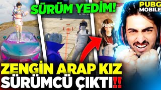 ARAP SÜRÜMCÜ KIZ EMOJİ VS ÇAĞIRDI 😱 REZİL ETTİM 🤣  PUBG MOBİLE [upl. by Yenoh]