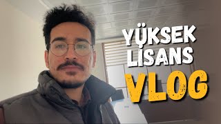 YÜKSEK LİSANS VLOG OKULDA BİR GÜNÜM [upl. by Darton720]